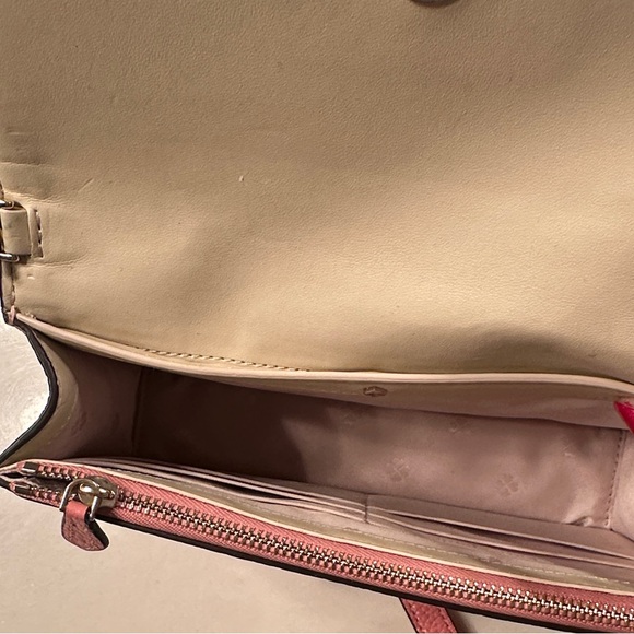 Kate Spade New York Spade Flower Quilted Nylon Convertible  Kate Spade Pink Floral Crossbody Bag